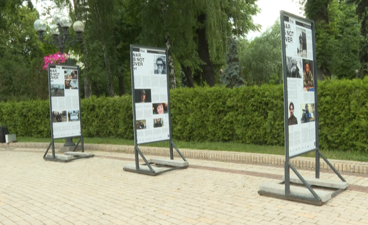 4 months of war! Exhibition for journalists killed and injured during reporting (Photos)