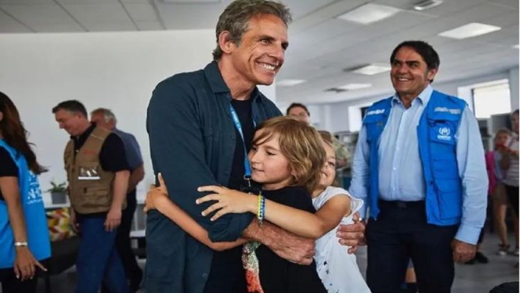 “Nobody chooses to run away from home!” / Hollywood actor Ben Stiller visits Ukraine