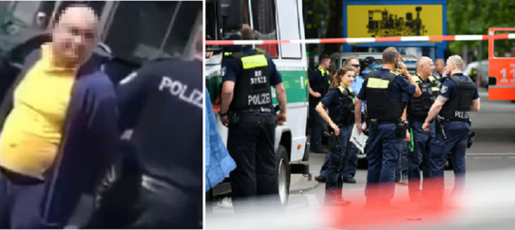 Clashes in Berlin / Suspected perpetrator of tragedy calls for ‘help, help’ as he is arrested by police (photos)