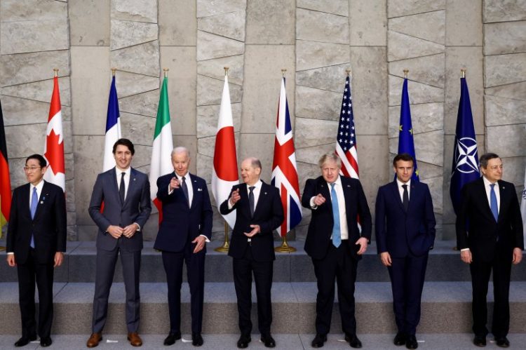 G7 summit, discussion starts with the war in Ukraine