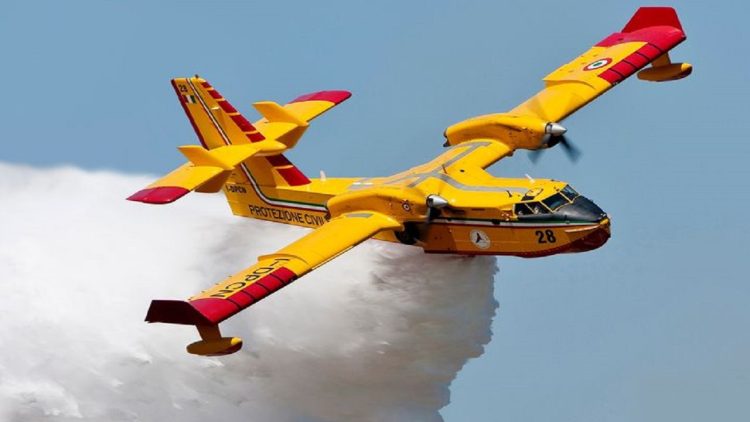 Fourth day of fires in Sazan, Greece sends aircraft for air intervention