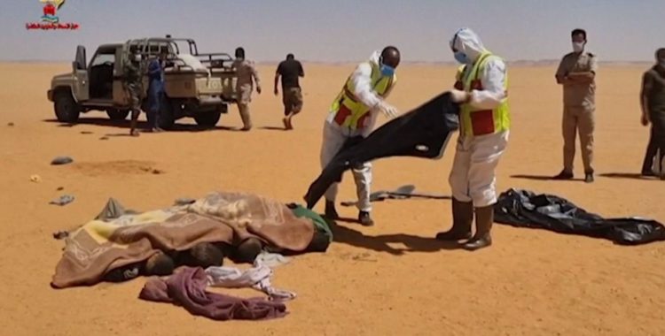 20 dead bodies found in southern Libya desert after vehicle crash – rescue teams (photos)
