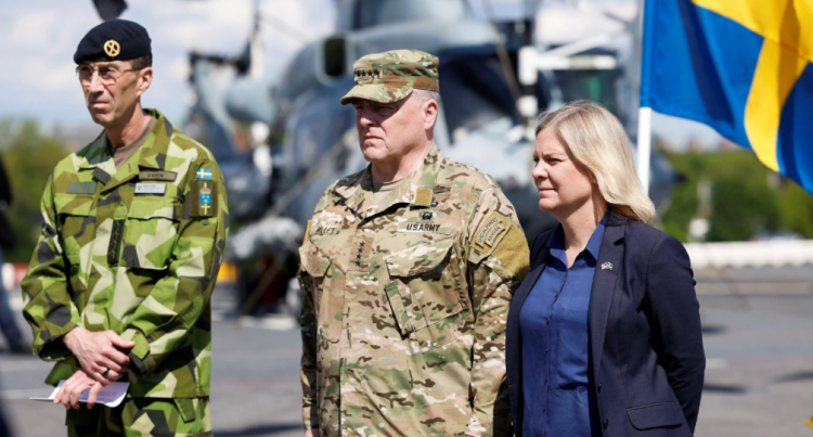 General Milley: Finland, Sweden’s membership in NATO would complicate Russia’s position in the Baltic Sea