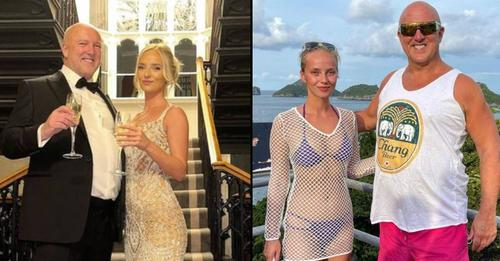 The girl with her fiancé 30 years older says that she ‘loves’ the millionaire and does not ask for money (photos)