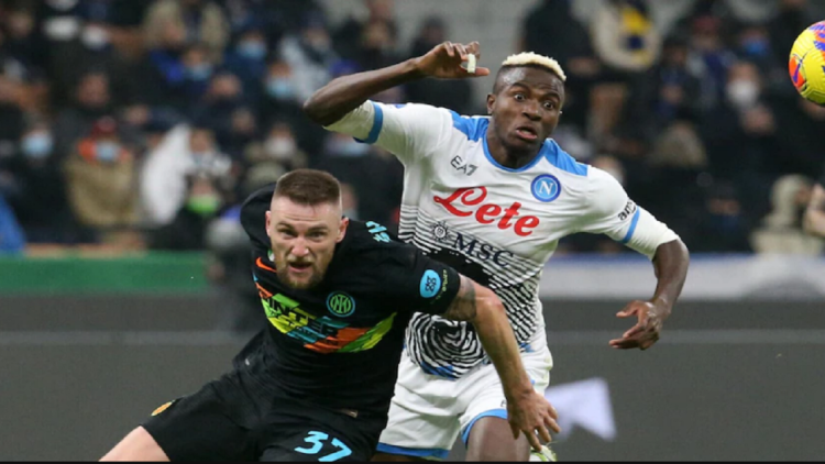Osimhen narrates the clash with Skriniar: It was like a state before death