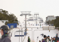 Snow in Australia, people fill the ski resorts
