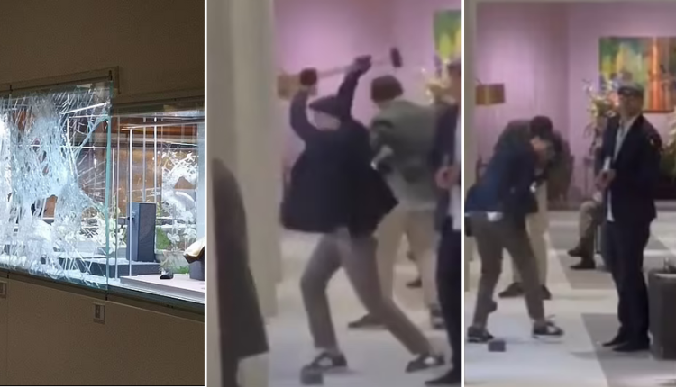Unexplained hammer attack shocks visitors to famous Tefaf Fine Arts Fair in Netherlands (photos)
