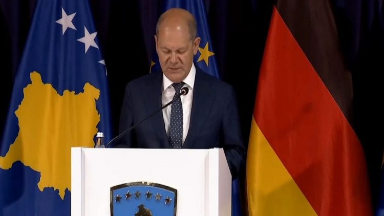 Scholz in Pristina / German Chancellor: Agreement to resolve recognition of Kosovo
