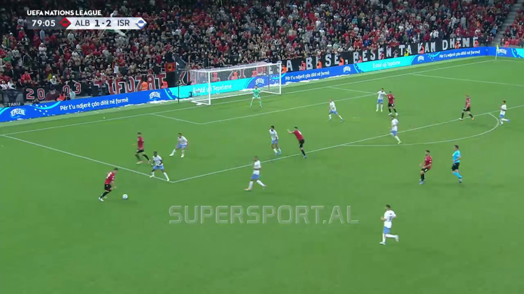 VAR stops the party for Hysaj, Balliu goes to the equalizer