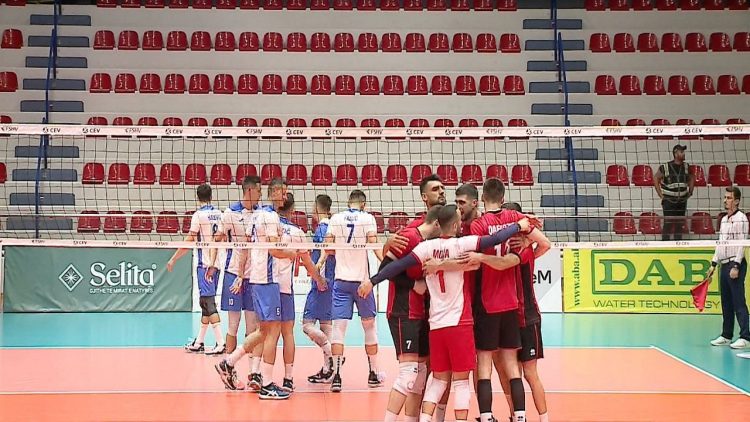 Albania beats Bosnia in volleyball / The match for the eliminators of the European championship