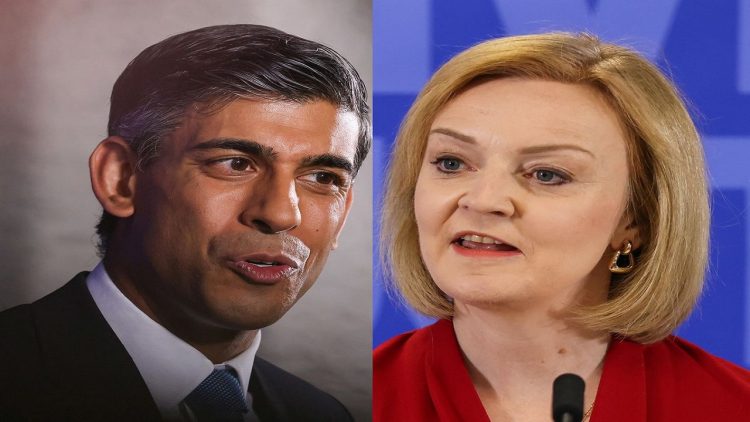Rishi Sunak and Liz Truss compete for the British Prime Ministership, Mordaunt is eliminated from the race
