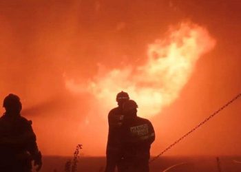 Heat wave/ Fires “invade” the Czech Republic, cities are filled with smoke