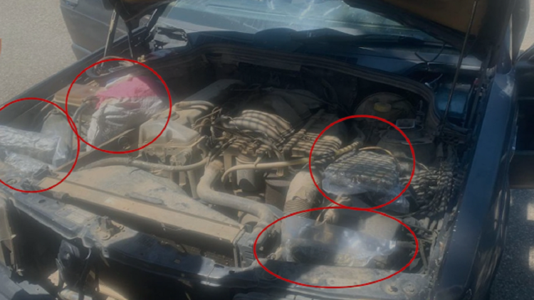 Drugs with packages hidden inside the car and explosives in the apartment, two arrested in Kukës