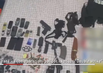 Firearms, knives and combat ammunition were found in his apartment, two people are arrested in Tirana
