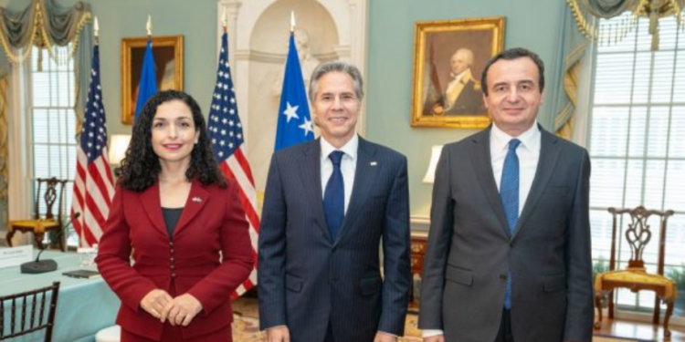 Osmani and Kurti meet Blinken/ From dialogue with Serbia to visa liberalization, DASH reveals what was discussed