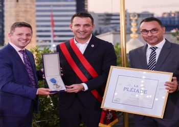 Veliaj is honored with the high title “Commander of the Order of the Pleiades of Francophonie and dialogue between cultures”: I am honored and grateful