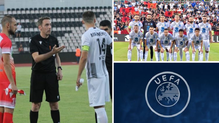 Racism and throwing objects, UEFA punishes the Montenegrin opponents of Laçi Llapi
