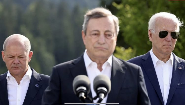 Will the Western unity towards Ukraine be damaged by the fall of Draghi in Italy?