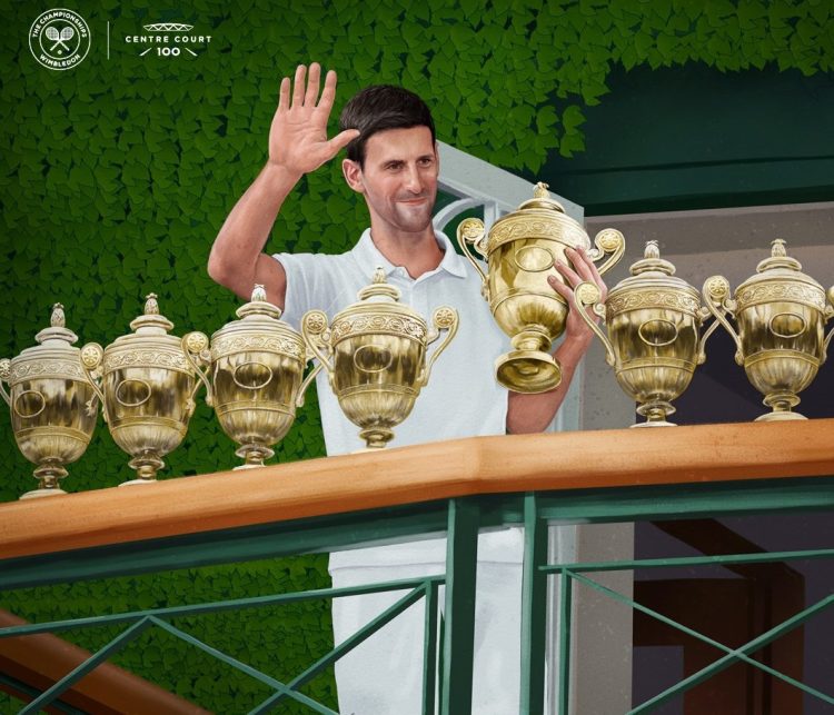 Kyrgio’s dream ends in the final, Djokovic is “king” at Wimbledon