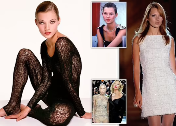 Supermodel Kate Moss reveals how she walked away from filming when industry ‘predators’ asked her to strip when she was 15 (photos)