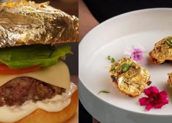 99 euros for a pizza!  What is edible gold and why it does not justify the price