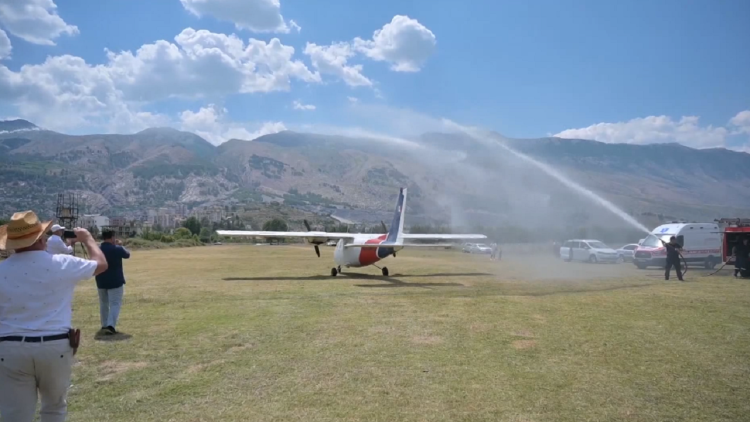 Gjirokastra Aerodrome/ Runway is licensed for sport flights