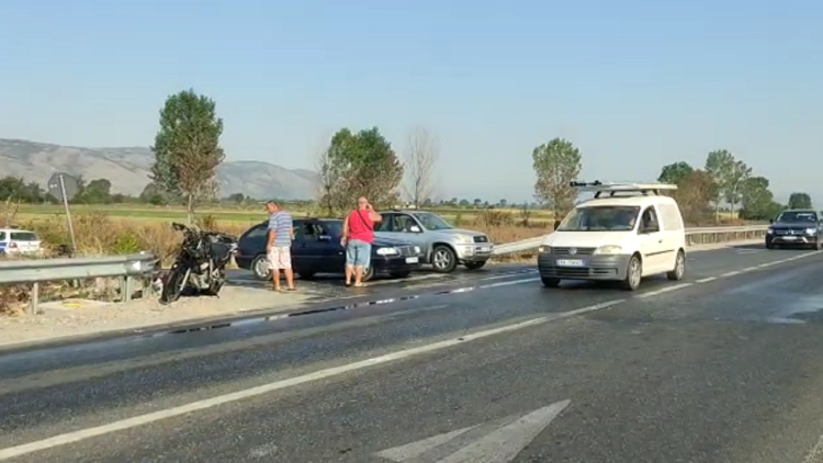Lezhë/ Motorcycles crash into each other, a husband and wife and a Croat end up in the hospital