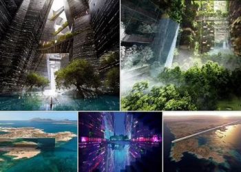 Saudi Arabia Unveils Plans for 120km Skyscraper City From Neom Desert to Coast (Photos)