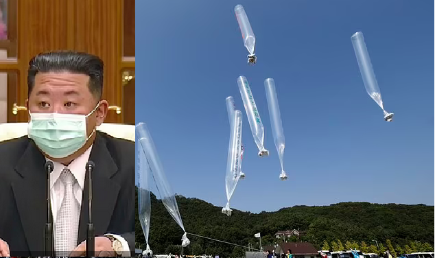 ‘Alien technology’/ Kim Jong Un says Covid was ‘dropped in a virus-filled balloon’ from South Korea (photos)