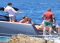 David and Victoria Beckham with family holidays in Croatia