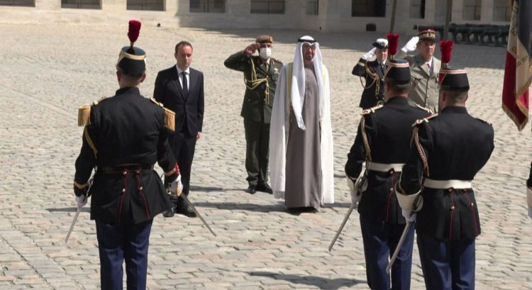 The President of the United Arab Emirates visits France (photos)