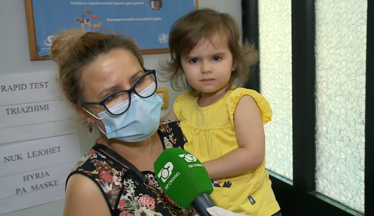 Children with Covid/ New cases are discovered every day. Causes high temperature