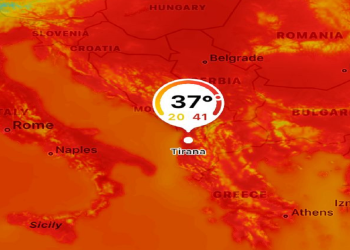 “Burning” Albania, that’s when the temperatures reach the peak of heat