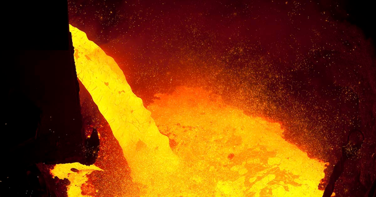 Foundry worker falls into 1000C molten iron in first week on the job (photos)