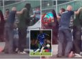The Milan midfielder is detained at gunpoint by the police in Italy after a case of mistaken identity (photos)