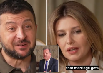The first lady of Ukraine says that ‘the war has made the marriage with President Zelensky stronger’ (photos)