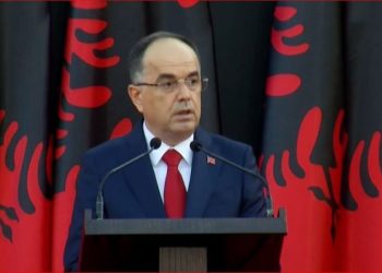 Bajram Begaj gives a speech in the Presidency: I will be a servant of my people, I swore on the Constitution