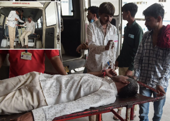 Contaminated alcohol kills at least 25 people, leaves dozens poisoned in western India (photos)