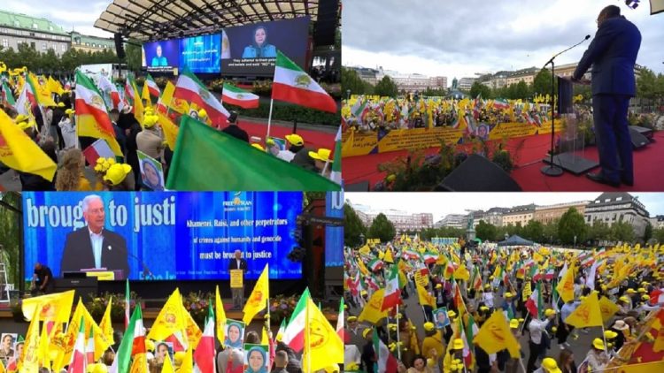Iranians giant march in Stockholm, call for accountability and justice