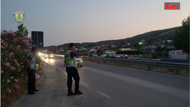 Without license and cork on the wheel, 19 drivers under investigation during one week in Fier