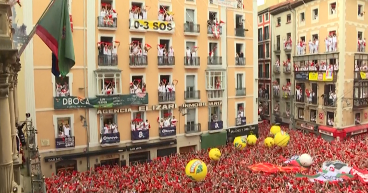 Madness in Spain, returns after two years of bull festival
