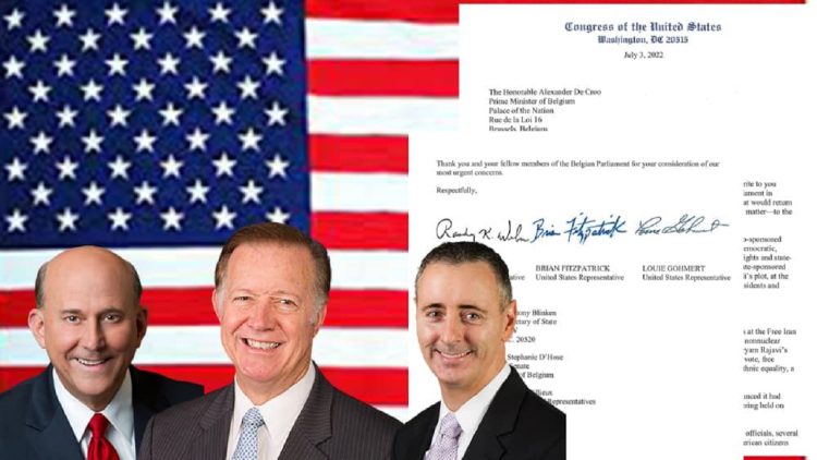 American congressmen condemn the Iran-Belgium deal for the release of terrorists