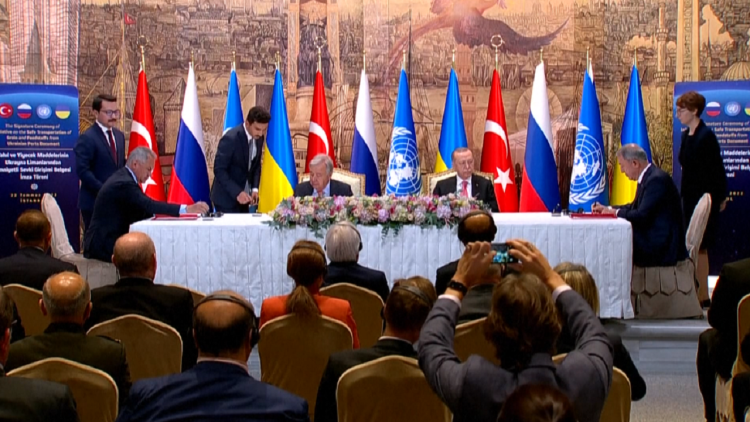 The Ukraine-Russia agreement, the price of wheat in world markets falls