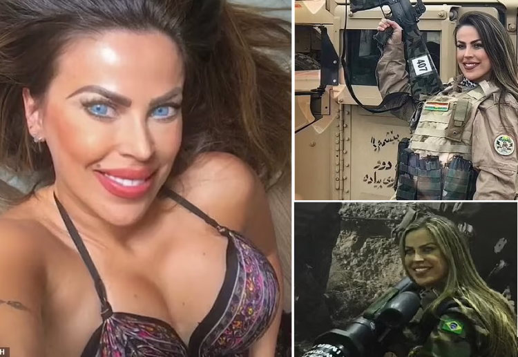 The Brazilian fighter model is killed by a Russian missile in the mercenary bunker in Kharkiv, Ukraine (photos)