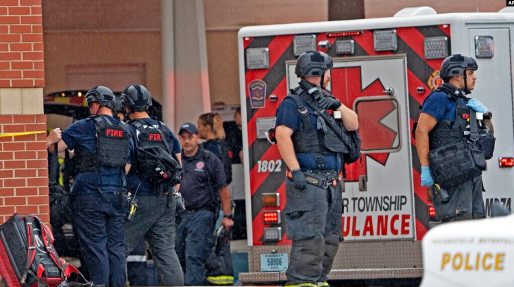 Gunfire and panic marked the weekend in the US