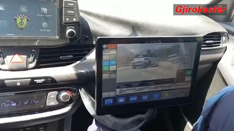 50 drivers in Gjirokastër are fined for wrong overtaking and high speed