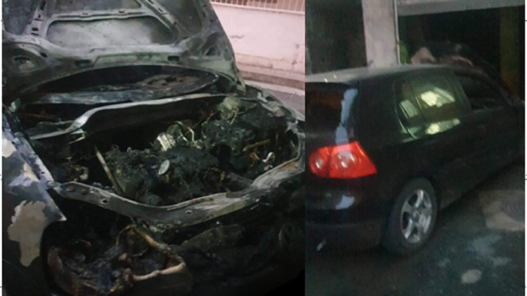 The car parked inside the garage in Librazhd was destroyed, the fire happened as a result of the defect
