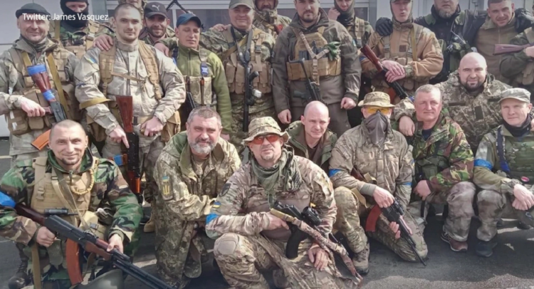 American veteran fighting in Ukraine