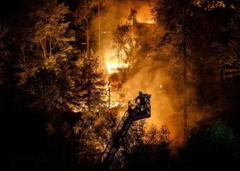 Fires hit Europe / Battle with flames in Germany, Czech Republic, France, Italy, Slovenia, Spain and Greece