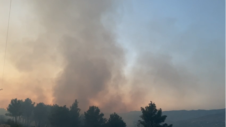 The situation of fires in the country/Five counties engulfed in flames
